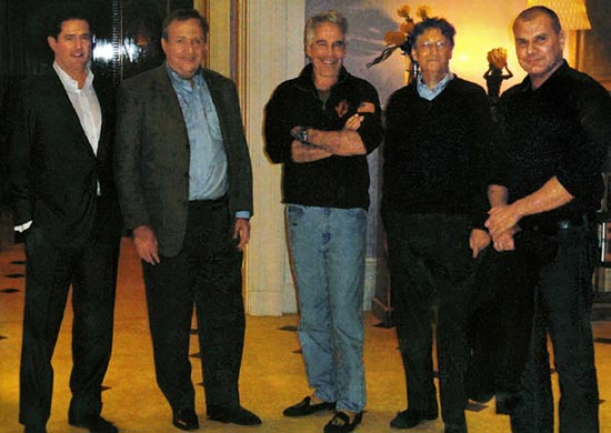 Meeting at Jeffrey Epstein's Manhattan mansion